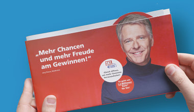 Direct Mail Produktion für SKL der Staatlichen Lotterie-Einnahme Glöckle KG